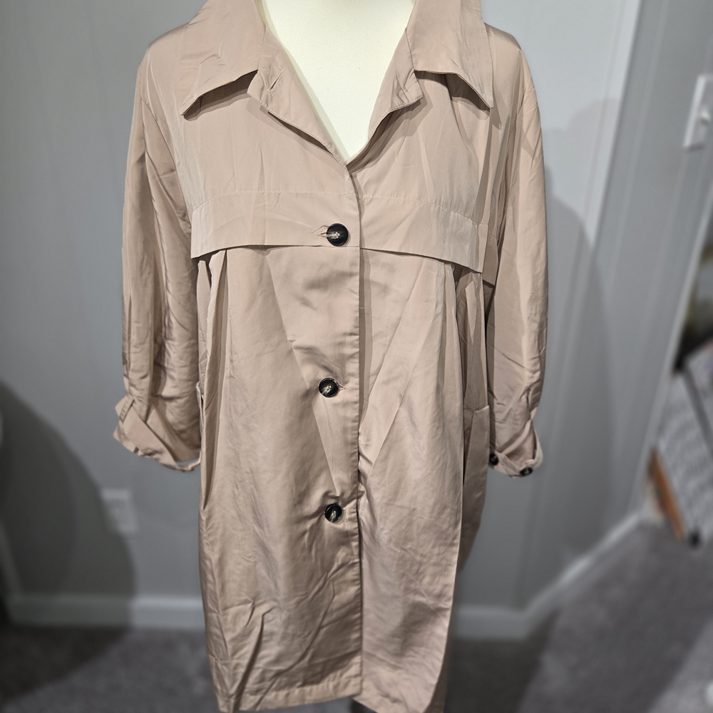 ODDY Tan Trench Coat